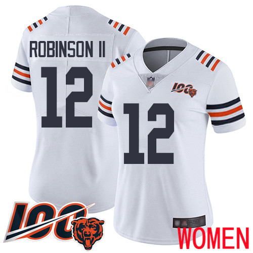 Chicago Bears Limited White Women Allen Robinson Jersey NFL Football 12 100th Season